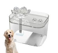 Fontaine À EAU Chat - Distributeur Silencieux Rechargeable, Filtration Automatique USB Silencieux | Rechargeable Avec Filtre, Fonctionnement, Distributeur Automatique Pour Chatons Chats, Utilisati