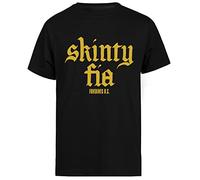 Fontaines DC Merch Skinty Fia Camiseta Negra De Manga Corta para Hombre