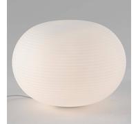 Fontana Arte Lámpara de mesa Bianca de vidrio, 50 cm