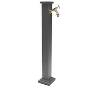 Fontana de Columna Sidney En Hierro Y Acero Exterior Casa Jardín Con Rubin 303L