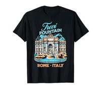 Fontana di Trevi Roma Italia Vacaciones Europeas Fontana di Trevi Camiseta