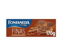 Fontaneda Digestive Galletas Finas con Chocolate con Leche, 170 g
