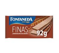 Fontaneda Finas, Barquillos Rellenos de Chocolate con Leche - 9 Barquillos, 92 g
