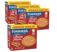 Fontaneda Galletas La Buena María, Formato Familiar, 4 Cajas x 1,8kg