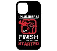 Fontanero Fontanería Acabado Lo Que Su Marido Empezó Carcasa para iPhone 12/12 Pro