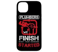 Fontanero Fontanería Acabado Lo Que Su Marido Empezó Carcasa para iPhone 14 Plus