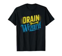 Fontanero Mago del Desague De Fontaneria Las Tuberias Camiseta