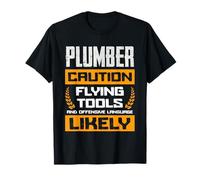 Fontanero Precaución Herramientas de vuelo Lenguaje Probable Camiseta