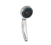 Fontastock FSKFAB005 Alcachofa de ducha de mano “Ézaro” con 5 posiciones de modo de agua para el baño, ducha lluvia, bruma, lluvia con bruma, lluvia con masaje y masaje
