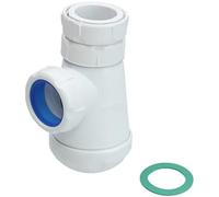 Fontastock FSKFSI002 sifón tipo botella corto extensible 1-1/4" 32/40