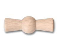 Fontini 30967811 Recambio Lazo Rotativo Garby en Madera de Haya Natural con Tornillos Patiné