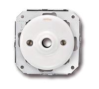 Fontini 31927172 Salida de Cables Porcelana, Blanca