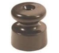 Fontini - Aislante cable trenzado garby porcelana marron