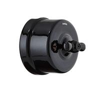 Fontini - Conmutador 10a 250v porcelana negro pack