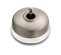 Fontini - Conmutador porcelana laton 10a-250v niquel pack