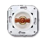 Fontini venezia - Conmutador 10a-250v madera blanco venezia pack