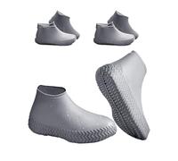 Fonyiunce 3 Pares Cubrezapatos Impermeables EU 38-46, Reutilizable y Antideslizante para Lluvia, Días de Nieve, Playa del Desierto, Carreteras Fangosas, Nevados y Senderismo