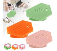 Fonyiunce 3 piezas Guia Magnetica Maquina Coser, Guía de Costura Magnética, Accesorios de Costura para Mesa de Coser, Calibre Magnético Fuerte Poligonal, Accesorios de Costura Universales
