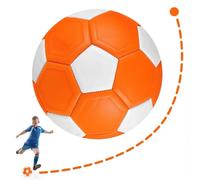 Fonyiunce Balón de Fútbol Curvo,Balón de Fútbol de Goma CU-rvo,Pelota de Esponja,Adecuado para Juegos de Fút-Bol Infantiles Ba-lón de Fút-Bol de Goma Curvo para Niños