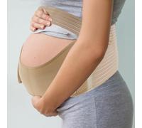 Fonyiunce Cinturón de Maternidad, Faja Embarazadas Sujeción, Cinturón Embarazada Ajustable, Cinturón Apoyo Embarazada, Apoyo Durante Embarazo, para Espalda, Pelvis, Caderas (albaricoque)