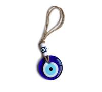 Fonyiunce Ojo Turco Azul, Mal de Ojo Regalo de Bendición, 5 cm Colgante de Amuleto Proteccion, Encantos de Buena Suerte para Colgar, Amuleto de la Suerte, para Decoración del Hogar Regalo