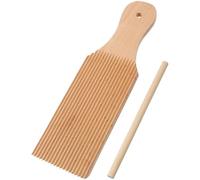 Fonyiunce Tablero de Pasta de ñoquis, Tabla de Gnocchi, Gnocchi Junta, Cortador de Madera para Hacer Pasta, Tabla de Fideos de Madera de Haya, para Hacer Fácilmente Pasta Casera Auténtica