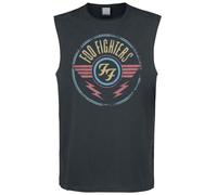 Foo Fighters Air Hombre Top Tirante Ancho Gris Marengo XL 100% algodón Regular