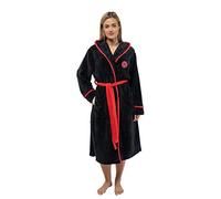 Foo Fighters Bata De Baño Ff Band Logo Nuevo Oficial Negro Super Soft Fleece Size L-XL