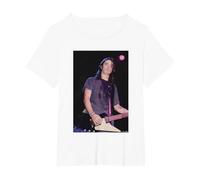 Foo Fighters Dave Grohl En Vivo por Andy Willsher Camiseta, Mujer Tallas Grandes, Blanco, 3XL Grande