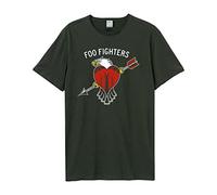 Foo Fighters Eagle Tattoo Amplified Vintage Charcoal Xx Large T Sh T-Shirt NUEVO