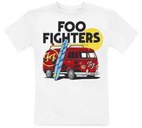 Foo Fighters Kids - Van Unisex Camiseta Blanco 100% algodón