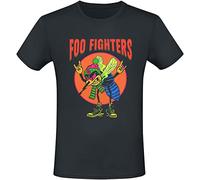 Foo Fighters Mosquito Hombre Camiseta Negro L 100% algodón Vorne Bedruckt Regular