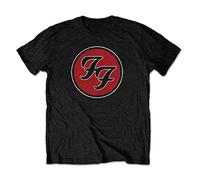 Foo Fighters - T-Shirt # Xxl Unisex Black # Ff Logo