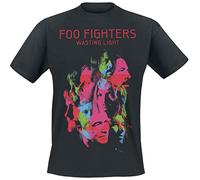 Foo Fighters - T-Shirt # Xxl Unisex Black # Wasting Light