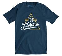 Foo Fighters 'Triangle' (Blue) T-Shirt (Medium)