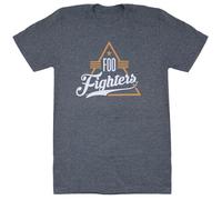 Foo Fighters Triangle Camiseta Gris/Melé L