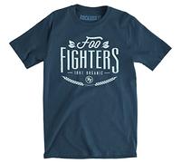 Foo Fighters TS 100% orgánico, Azul Marino, L