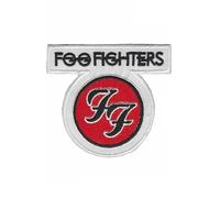 Foo Fighters Us Rockband - Parche plateado bordado para planchar