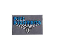 Foo Fighters Us Rockband White Red parche patch bordado con logotipo para planchar de hierro en apliques