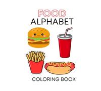 Food Alphabet Coloring Book