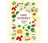 Food Alphabet Coloring Book