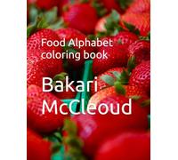 Food Alphabet coloring book