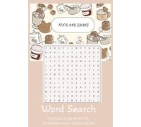 Food and Snacks Word Search: A Fun and Relaxing Puzzle Book for Food Lovers of All Ages