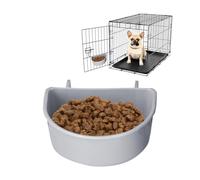 Food Bowl para Animal Cage Company - Dog Food Bowl para La Jaula | Colgador De Jaula para Perros Resistente Al Agua, Impermeable Y Resistente A La Suciedad para Tazones De Perrera | Tacaño
