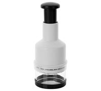 Food Chopper - 9 Zoll Push Typ Zerkleinerer | Küchenhacker - Kompakter Knoblauch Ingwer Chili Zwiebel Nüsse Chopper für effiziente und schnelle Essensvorbereitung Zuhause oder in der Profì-Küche