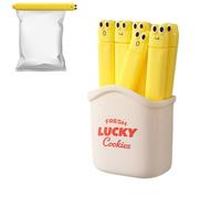Food Clip Set, Leakproof Clamp Pack, Cute Storage Gear with Smart Style, Utility Aid for Daily Use, Clip Mate, Kitchen Tool for Fridge Cabinet Pantry Apartment Office Restaurant Bread Snack 150G