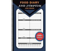 Food Diary And Symptom Log For Intolerance Or Personal Health Tracking