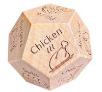 Food Dice-Date Night Games, Dados de decisión | Juego de dados de comida de 12 caras, juego creativo para parejas, juego de juego de dados de decisión de relaciones, portátil, decisión