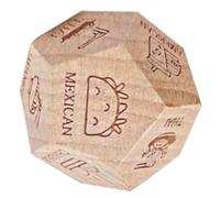 Food Dice For Couples - 3x3x3cm Small Amazed Dinner Decision Dice, Long