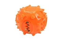 Food Dispenser Dog Toys Dog Puzzle Feeding Balls Interactive Slow Feeder Toys Unwind Interactive Dog Toys Pet Dog Chew Toys For Small Medium Cats & Dogs Interactive Toys Anxiety Relief Teething(Orange